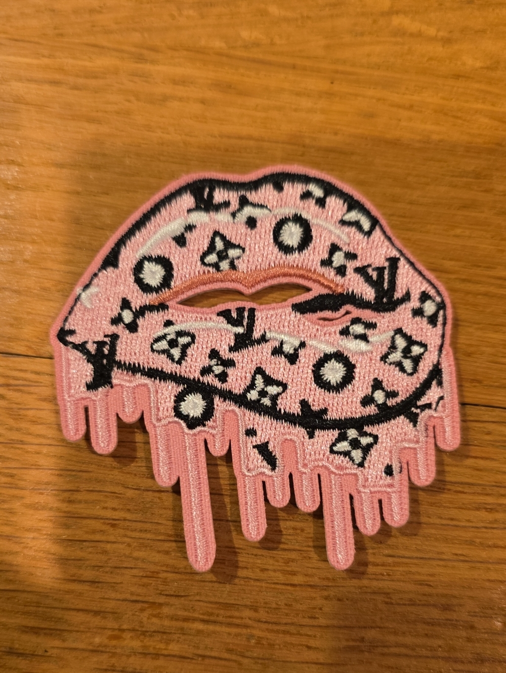 Lips Iron On Patch